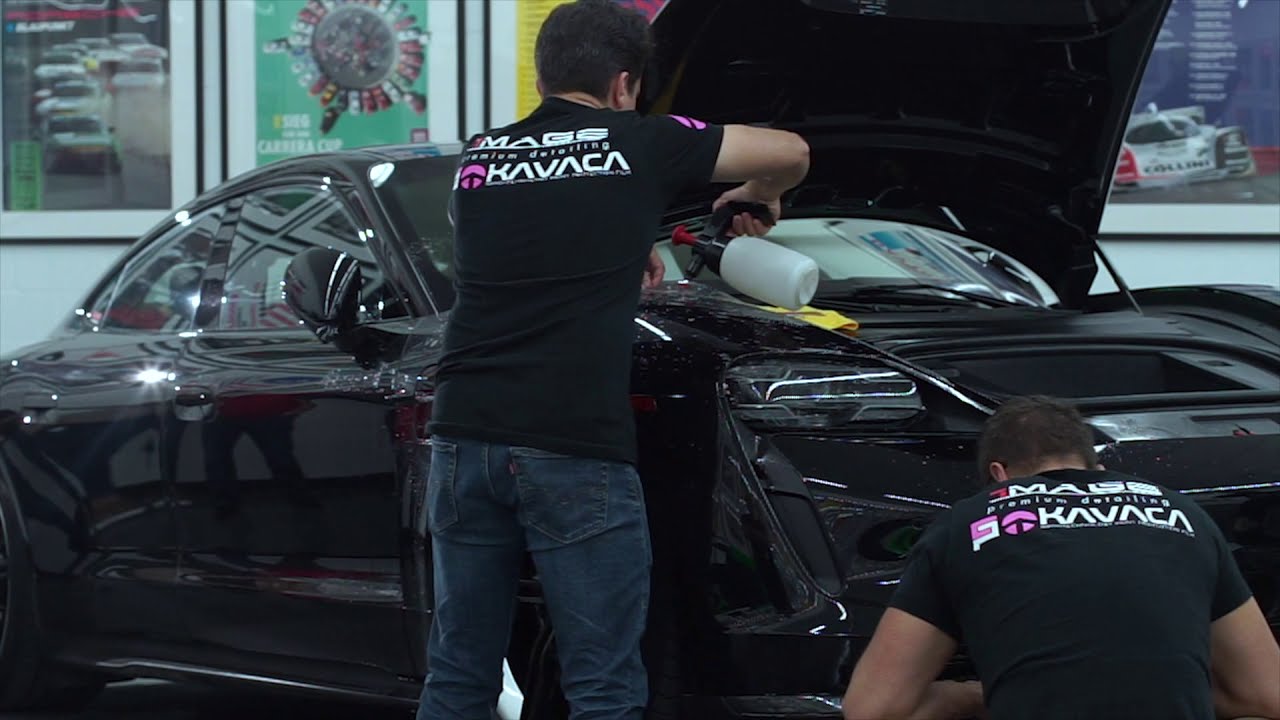 Image Auto Detailing - Paint Protection Film (PPF) - Porsche Taycan Turbo S, Miami - FL