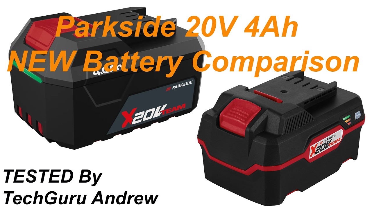 Parkside Rechargeable 20V Battery PAP 204 A1 Comparison