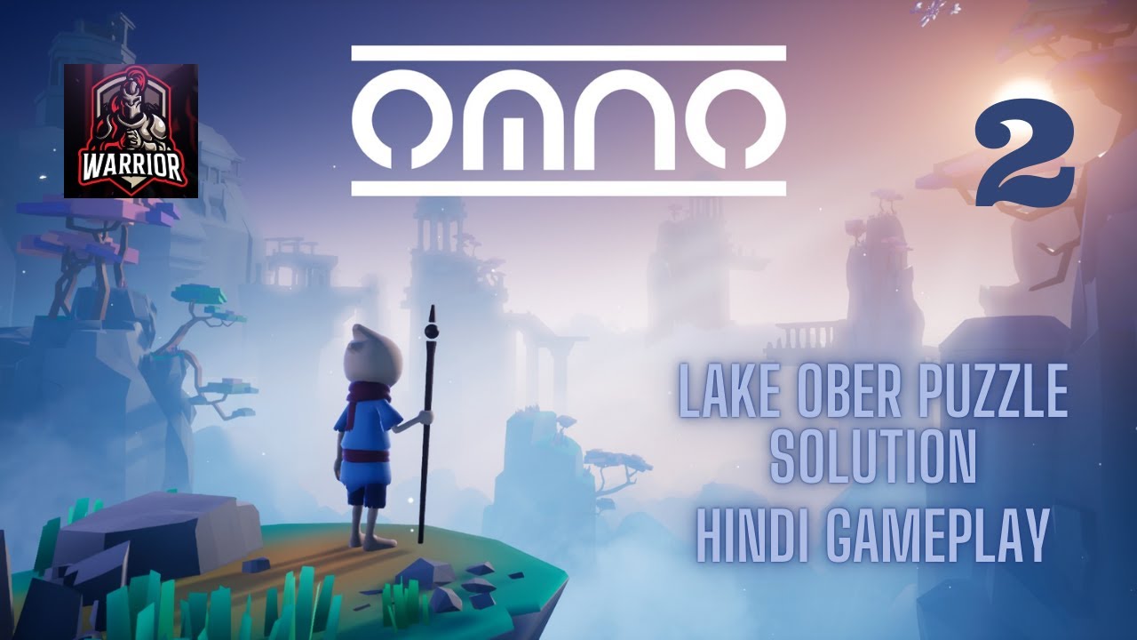OMNO ASMR Gameplay in Hindi: Lake Ober Puzzle Solution || Part 2 #asmr  #soothing #cozygaming #cozy