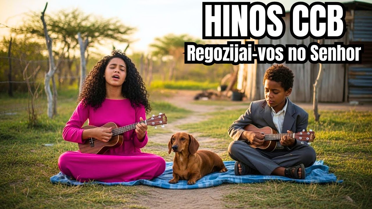 🌿 HINOS CCB ALEGRES PARA SENTIR A PRESENÇA DE DEUS | LOUVORES COM UKULELÊ E GRATIDÃO 🎶🙏💖