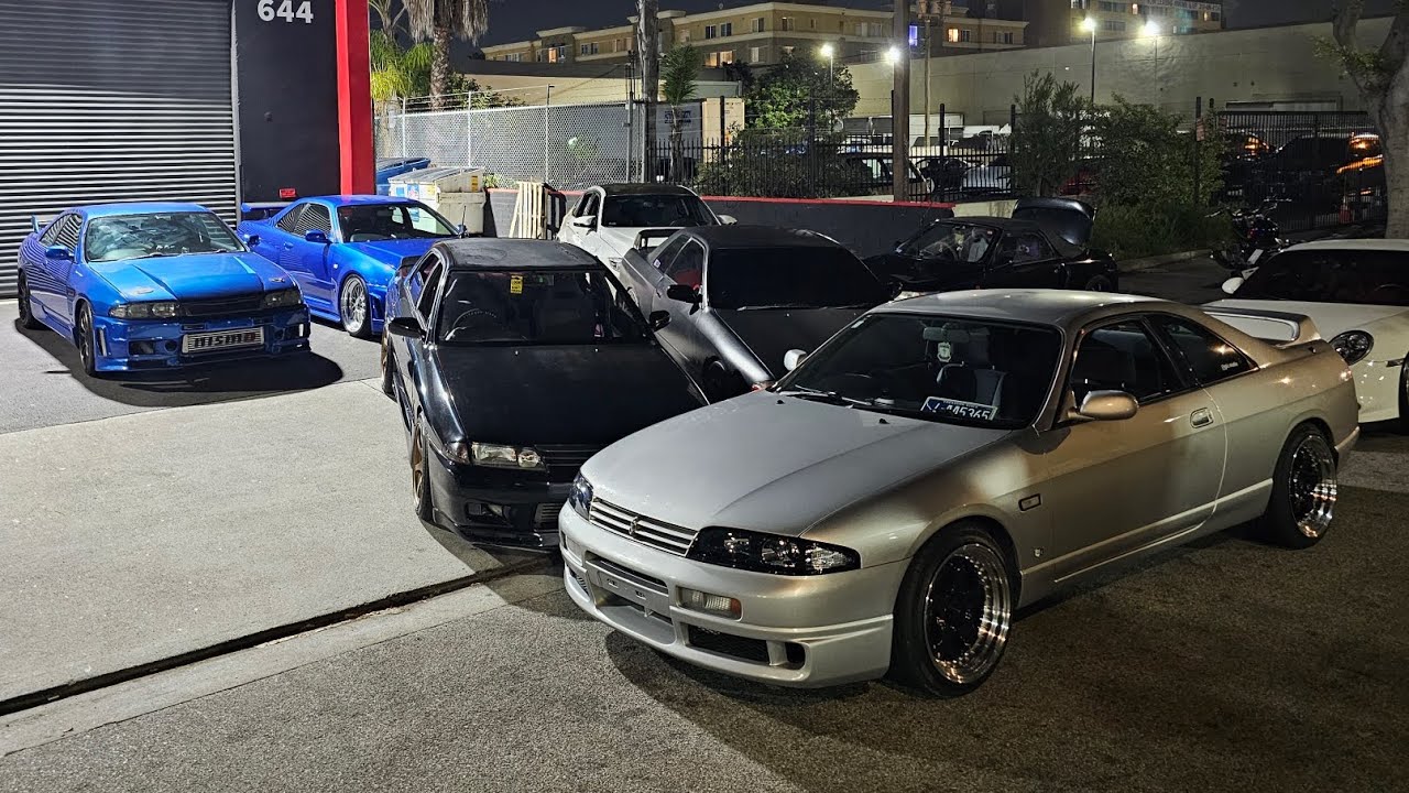 Встреча любителей автомобилей GTR SPAWN NIGHT