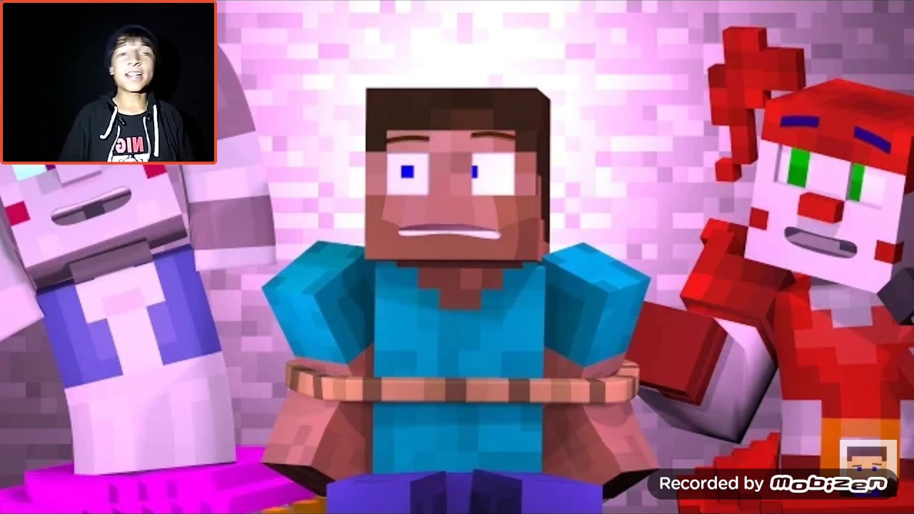 FNAF SL Join Us For A Bite Minecraft Animation Reaction