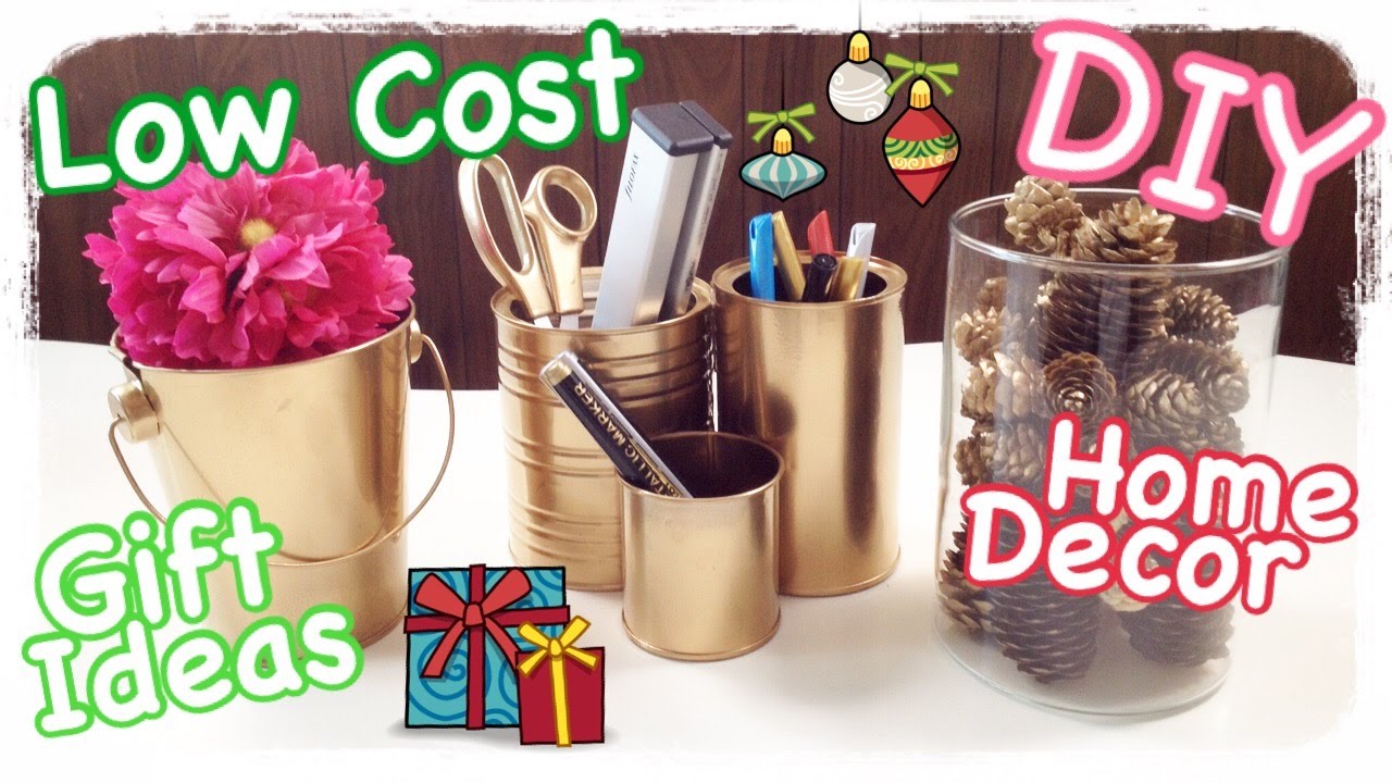 DIY IDEE LOW COST PER DECORARE CAMERA E SCRIVANIA - ROOM DECOR