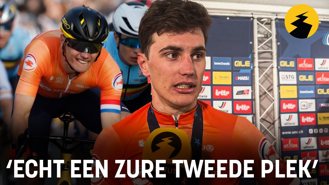 Dit zegt Olav Kooij na zilver op EK wielrennen 2024: 