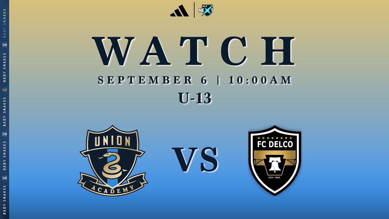 Philadelphia Union Academy U-13 vs. FC DELCO [9.6.25]