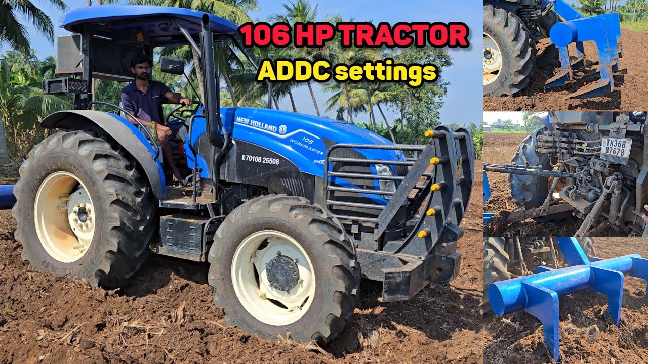 Характеристики культиватора New Holland Workmaster 105 4WD мощностью 106 л.с. | Расход топлива но...