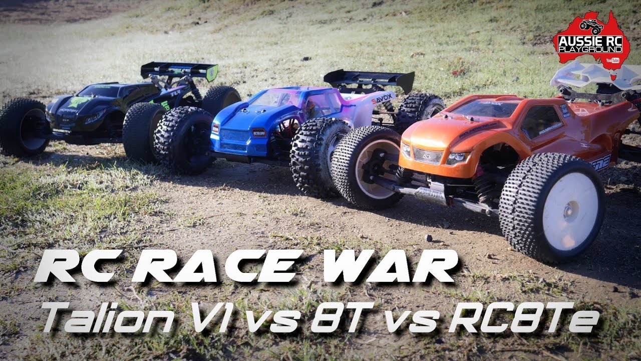RC RACE WARS: Losi 8T vs Talion vs RC8Te