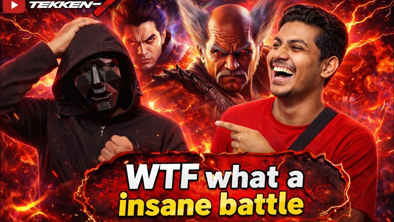 What a insane battle between me and my little brother 😱 | #tekken7 #gaming #trendinggaming #battle