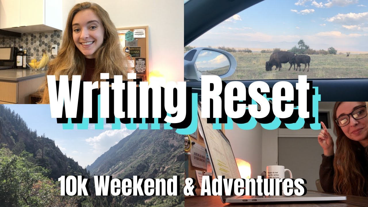 Weekend Writing Reset // 10k Weekend And Adventures // Writing Vlog