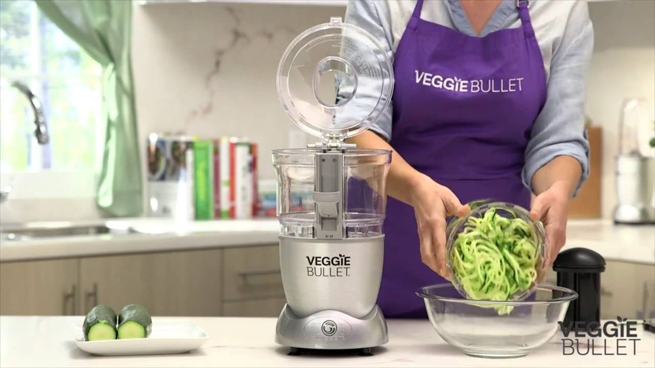 Veggie Bullet Spiralizer - Zucchini Noodles