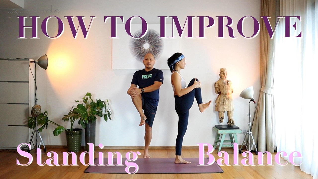 Mastering Stability: Standing Balance Yoga Flow 🧘‍♀️✨ (10 minutes)
