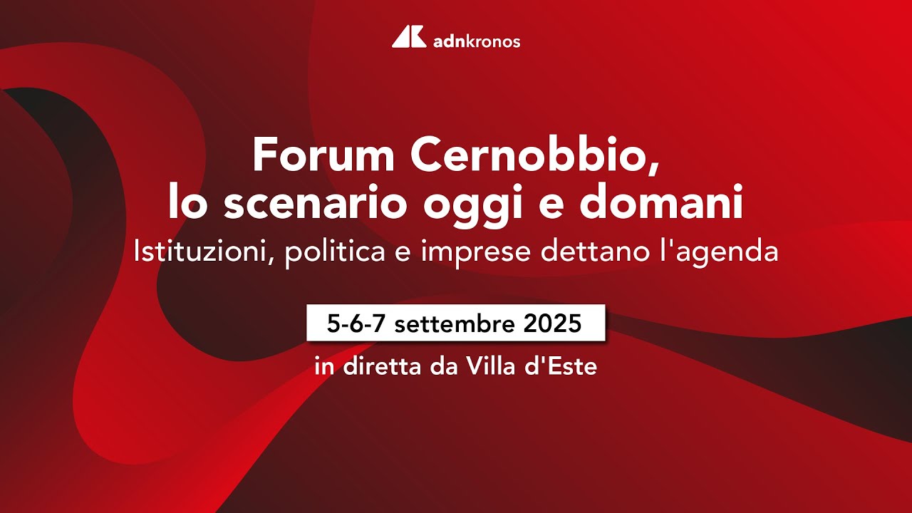 Forum Cernobbio, lo scenario oggi e domani