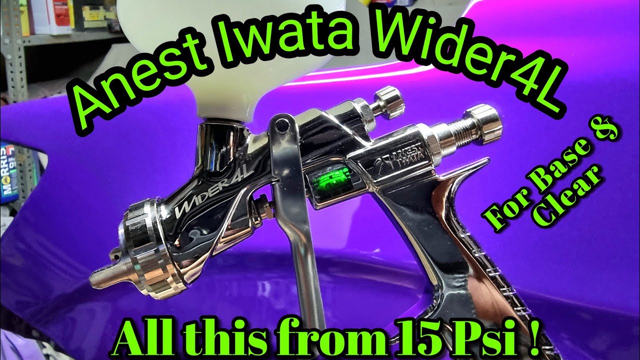 Iwata Wider4L 1.3 For 3 Stage, LPH400 Replacment + Differences in Kiwami4, WBX & WB Tips & Caps
