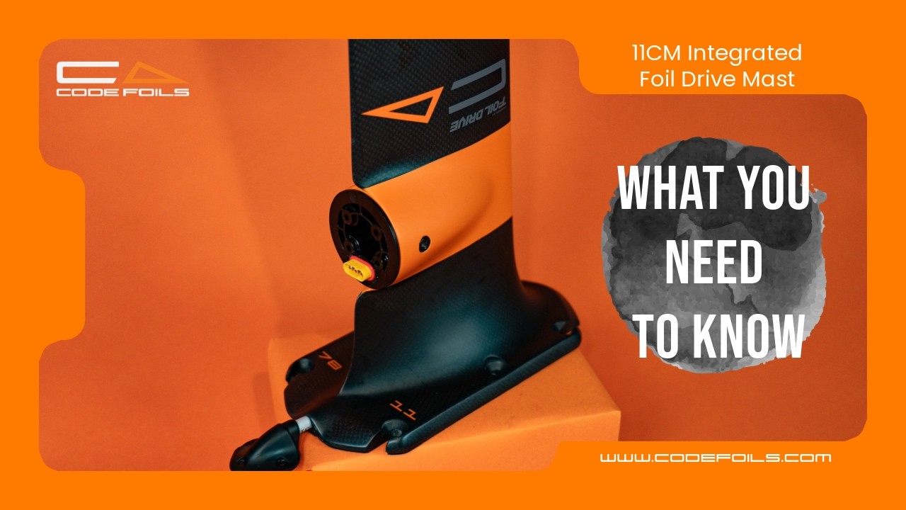 11CM CODE FOILS X FOIL DRIVE INTEGRATED MAST