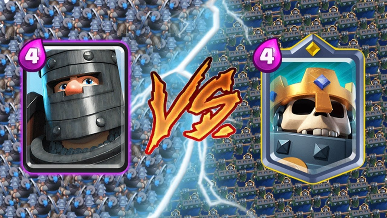 DARK PRINCE Vs SKELETON KING - Clash Royale Challenge #333