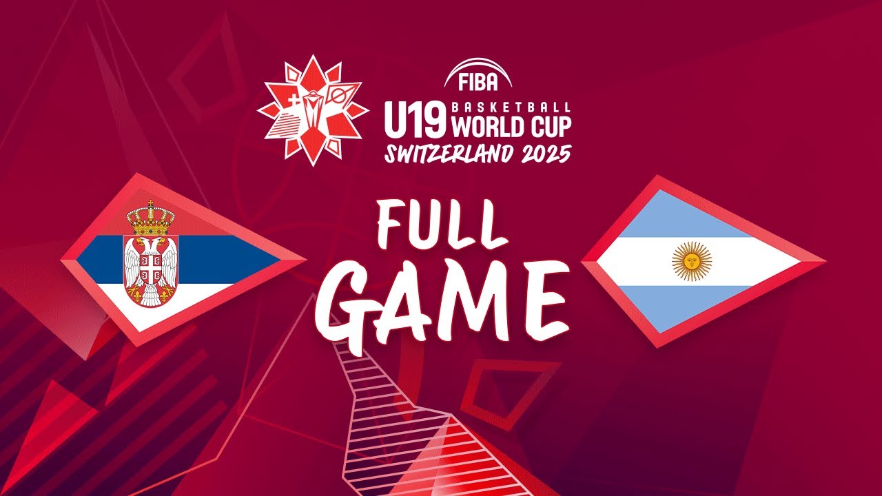 Group Phase | Serbia v Argentina | Full Basketball Game | FIBA U19 Basketball World Cup 2025