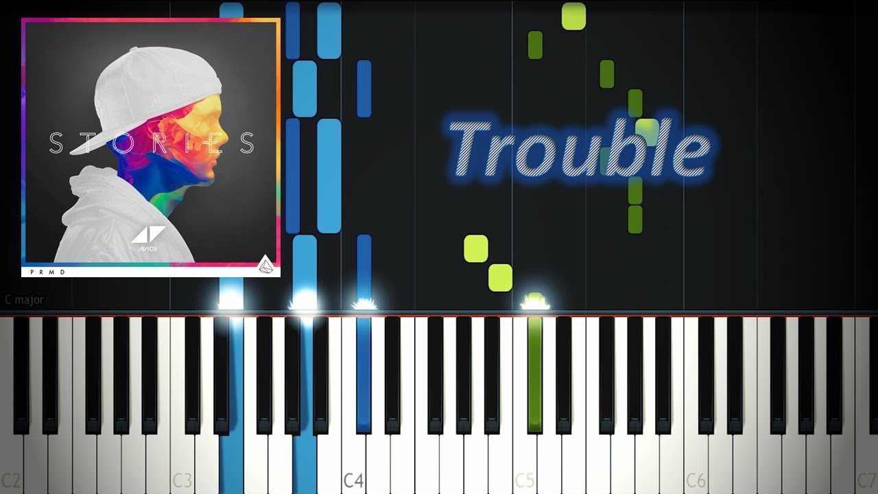 Avicii - Trouble (Piano Cover + MIDI + Sheets)|Magic Hands