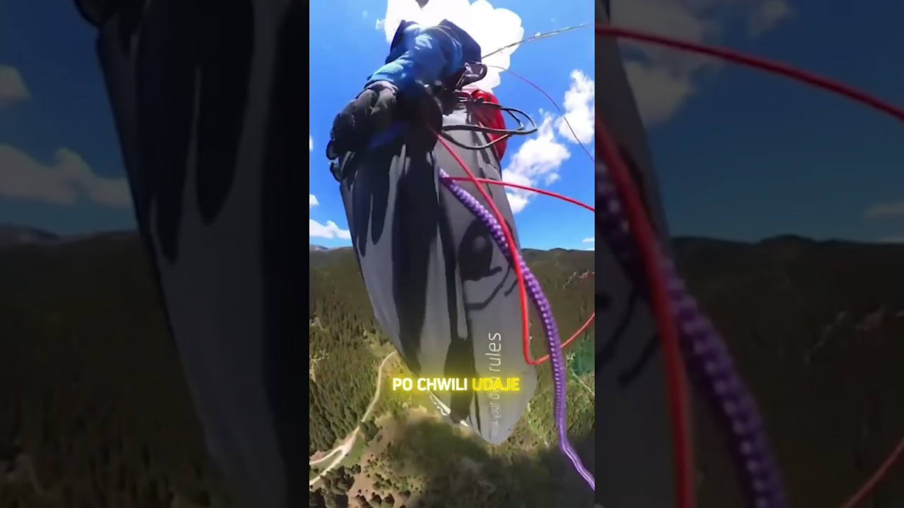 🚨 Paraglider collides with a Cessna in mid-air! 😳✈️