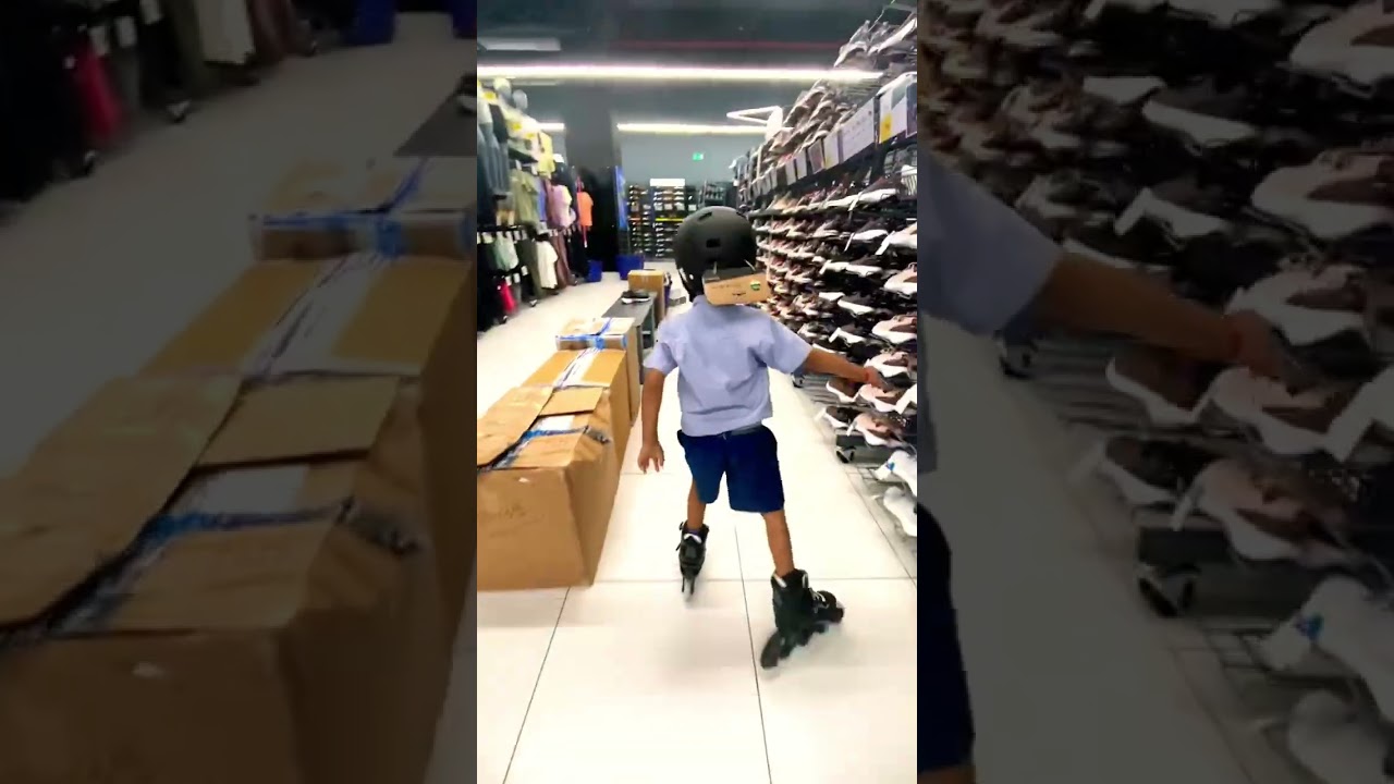 New skates 👍decathlon #shorts #new #inline #skate #decathlon #good #skatar #speedskating #practice