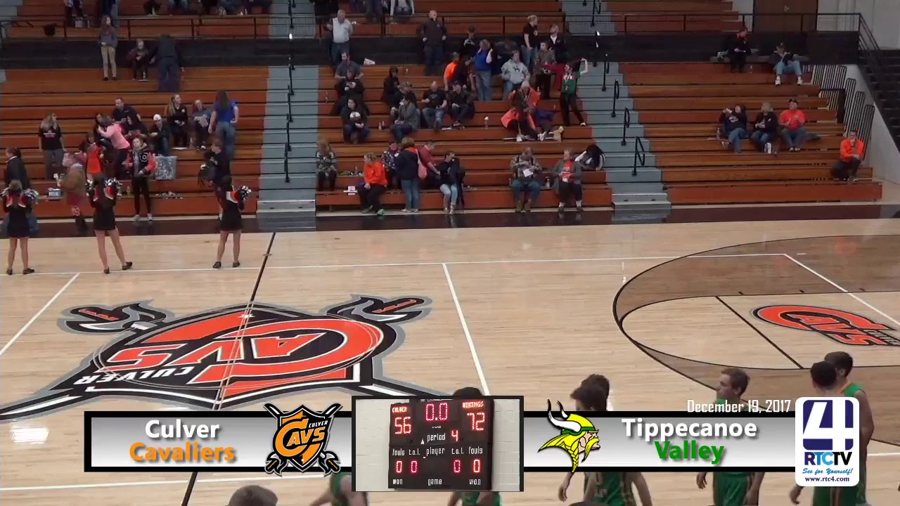 Tippecanoe Valley Boys Basketball vs Culver