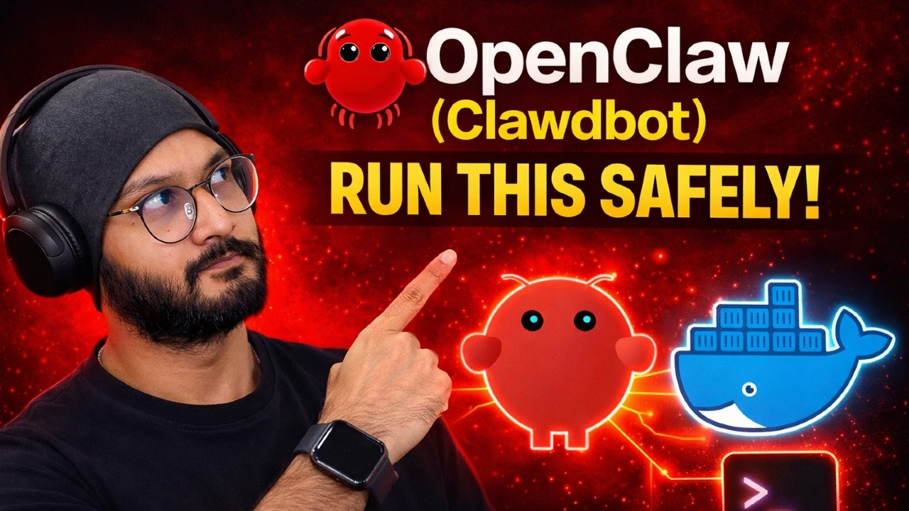 OpenClaw (Clawdbot) + Docker = Безопасная автоматизация с помощью ИИ БЕСПЛАТНО (Полное руководств...