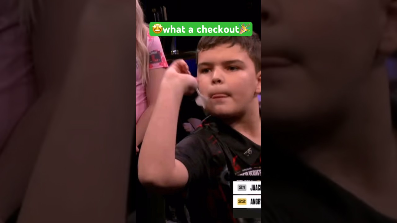 🚨The next Luke Littler? 12 year old Jayden Walker 🚨🤩Darts Dart #superstar