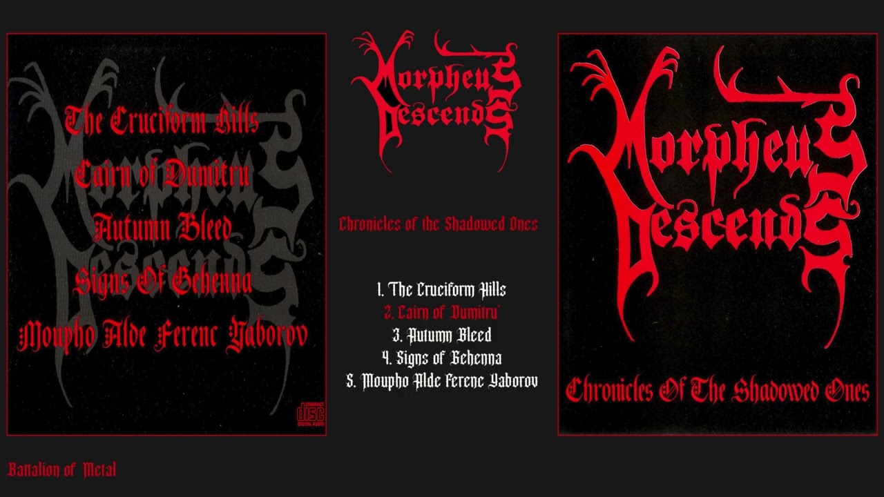 MORPHEUS DESCENDS - Chronicles of the Shadowed Ones (FULL EP) USA