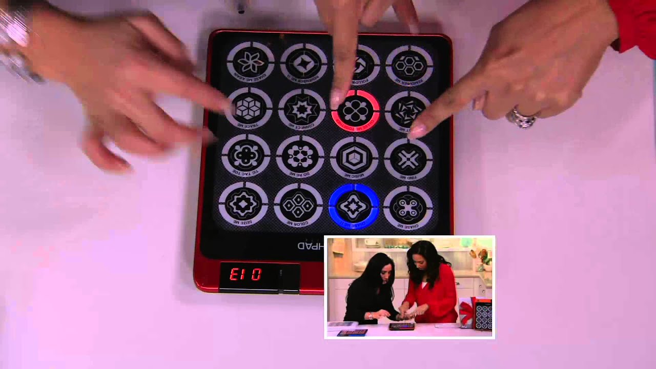 FlashPad Infinite Touchscreen Electronic Game w/ Lights on QVC