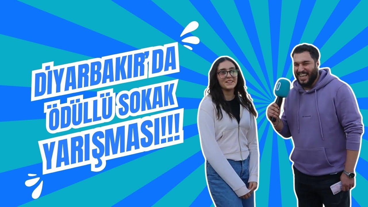 Diyarbakır’da Ödüllü Sokak Röportajları