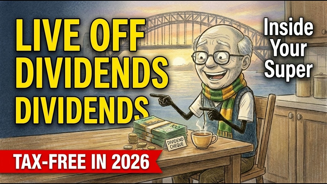 How to Live Off $400/Week in Tax-Free Dividends From Your Super in 2026
