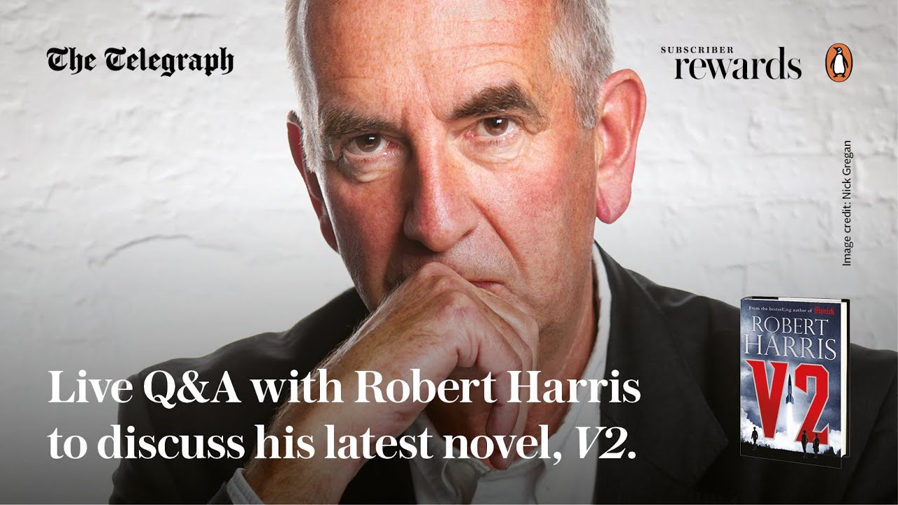 In conversation with Robert Harris