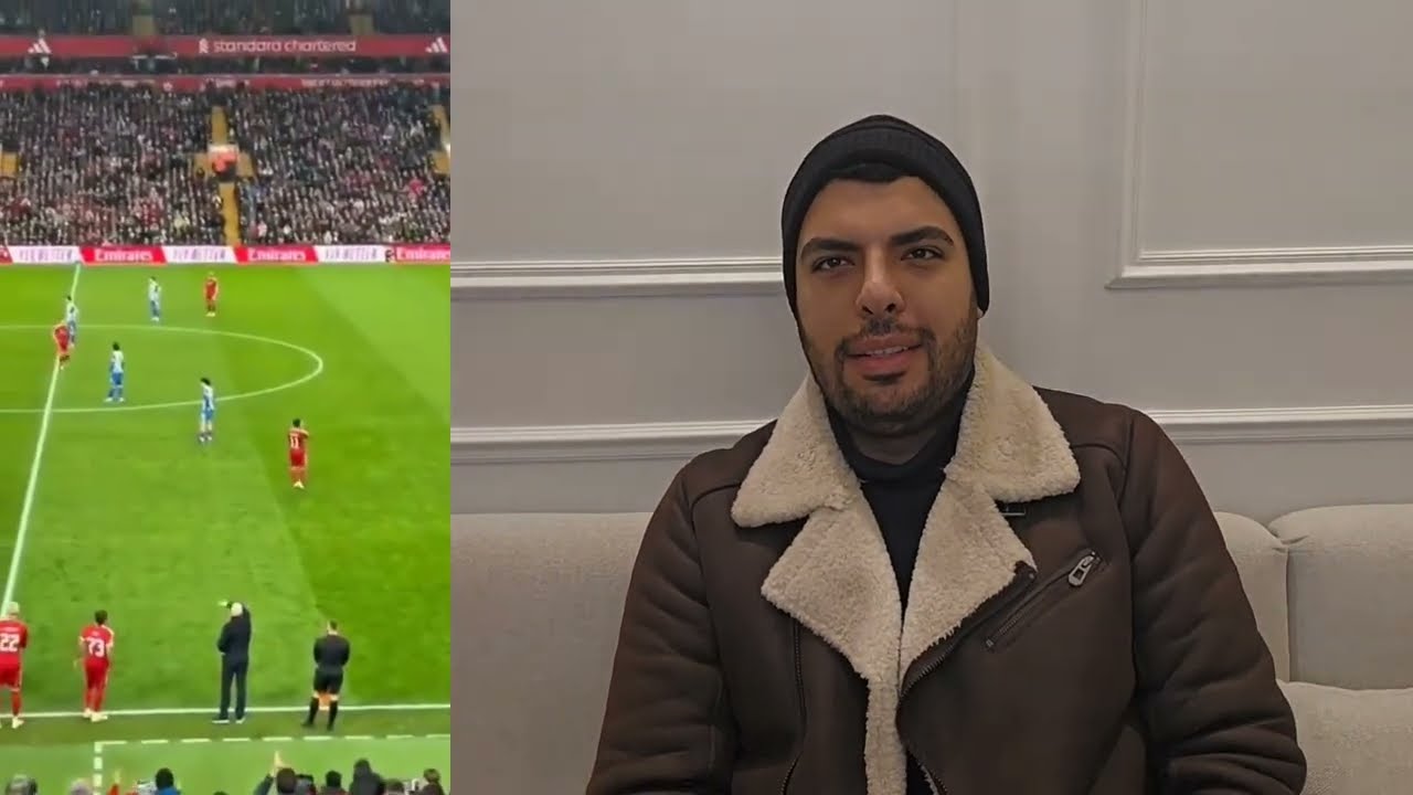 هدف محمد صلاح العالمي والتاريخي في مباراة ليفربول وبرايتون هدف محمد صلاح اليوم في برايتون 