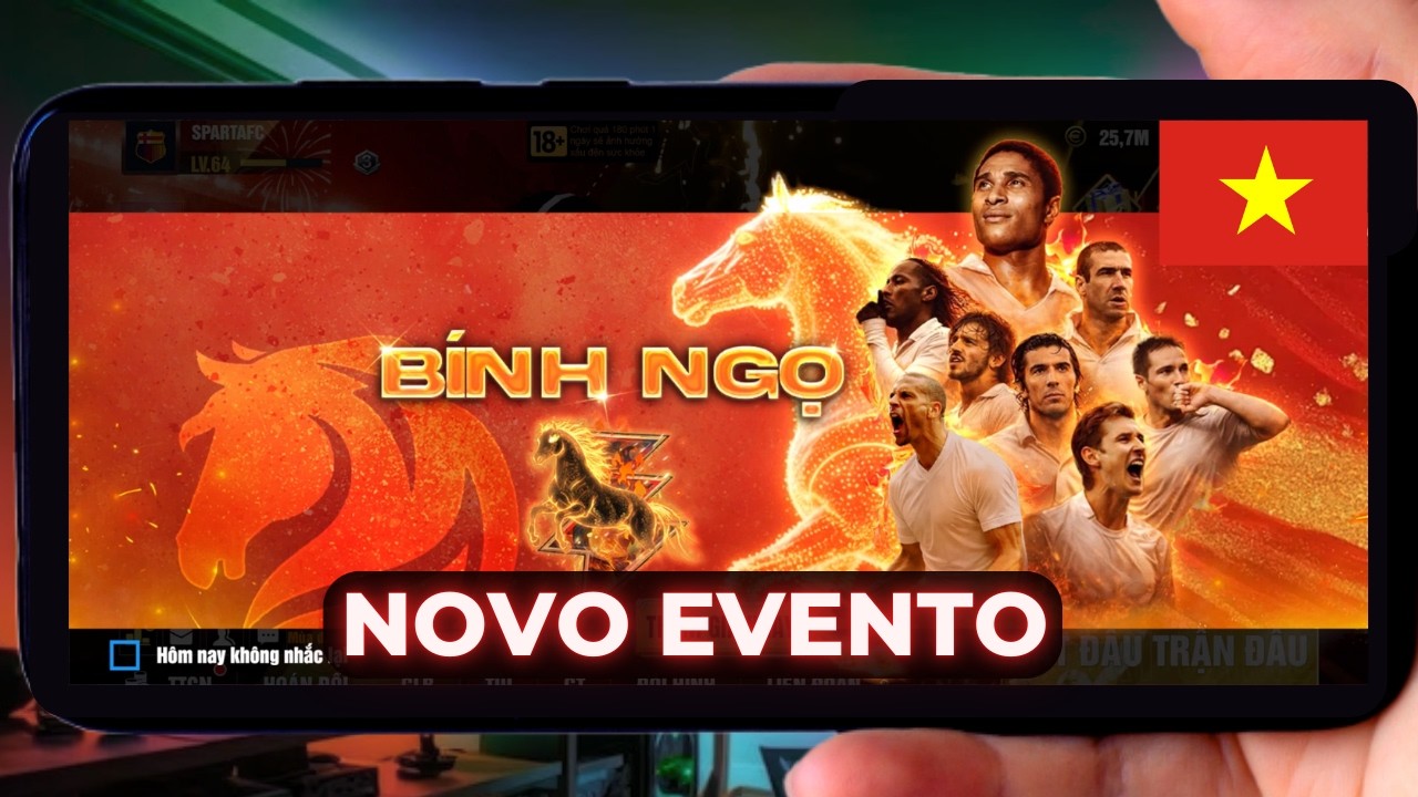 CHEGOU o NOVO EVENTO no FOOTBALL DREAM VIETNÃ 🇻🇳