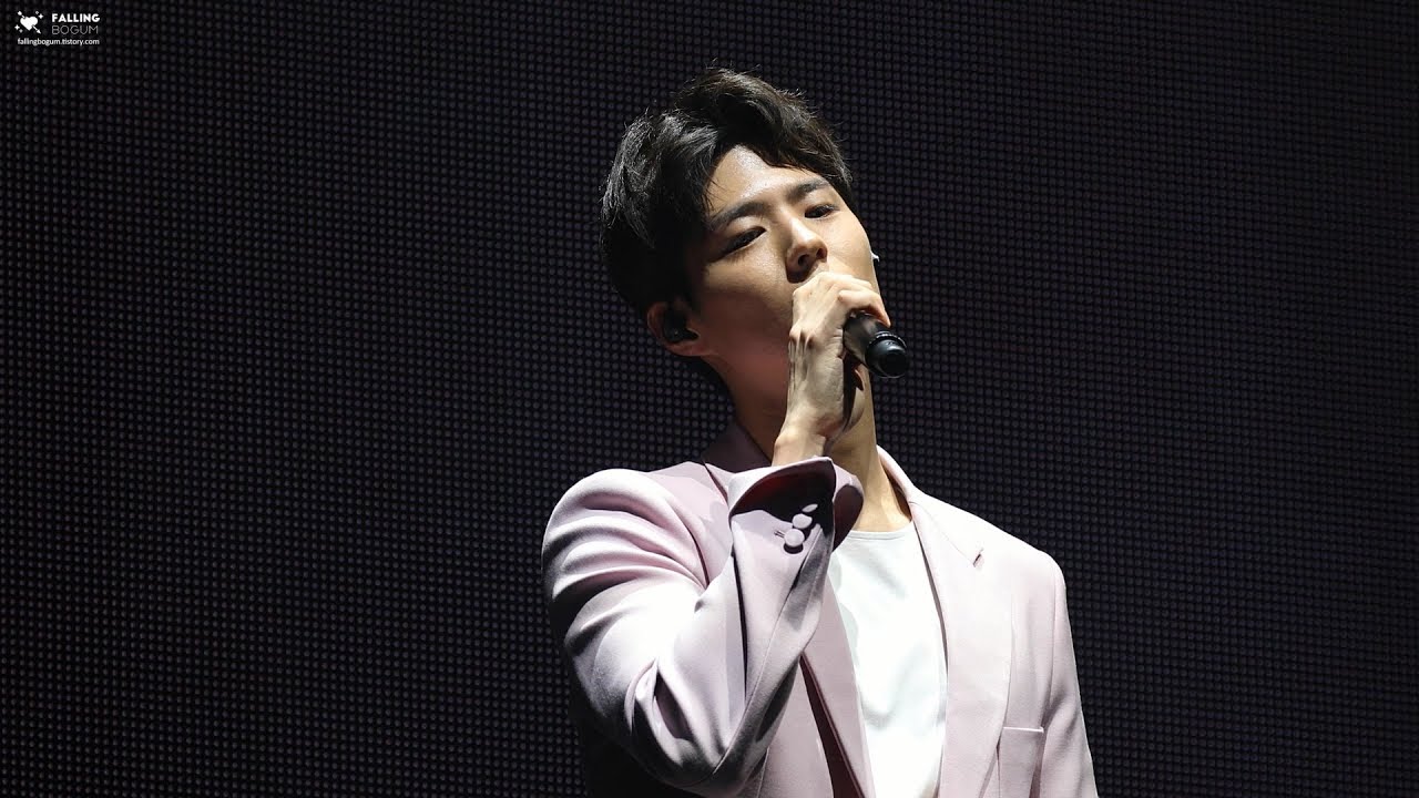 [4K] 190126 박보검 팬미팅 좋은 날 in 서울 - 그대여야만 해요 직캠 / Parkbogum Fanmeeting Good Day in Seoul