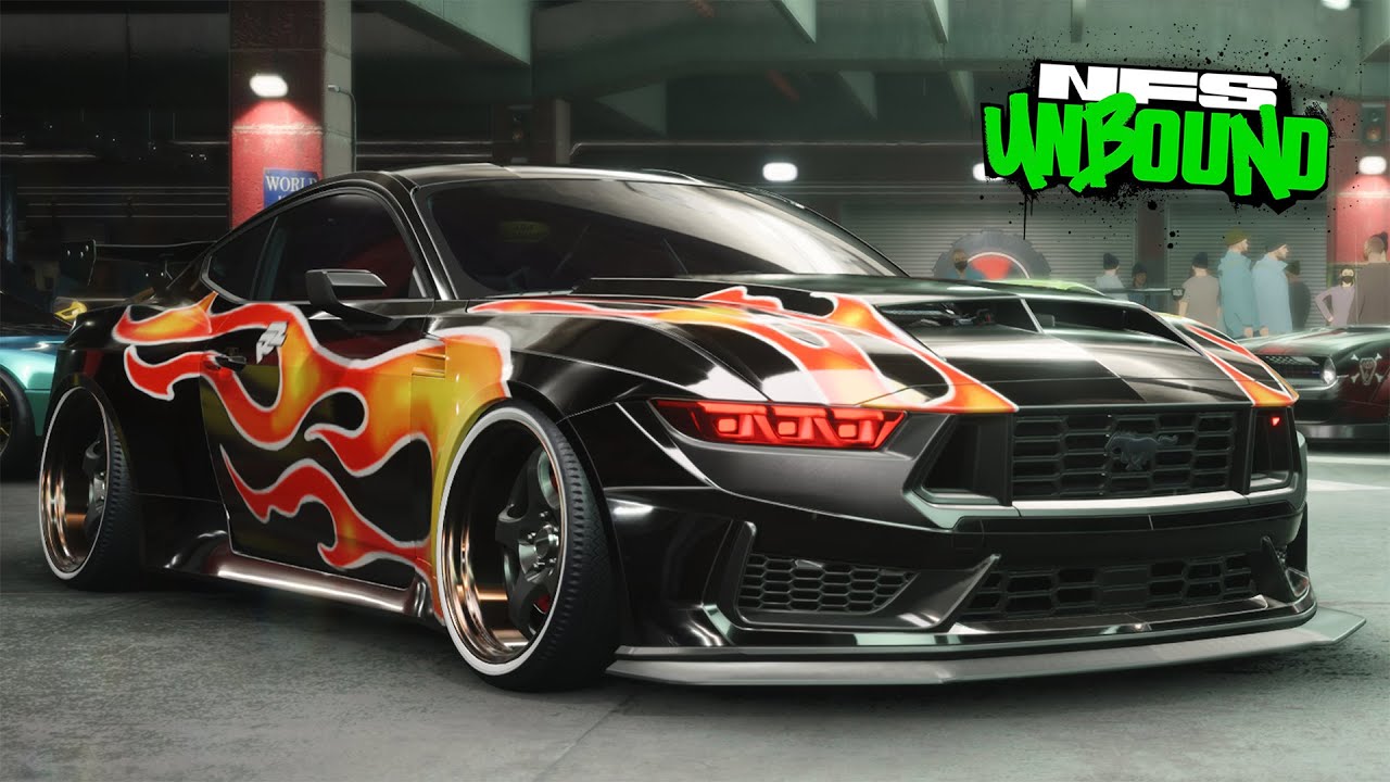 Need for Speed Unbound - 2024 FORD MUSTANG DARK HORSE Customization | Max Build 400+