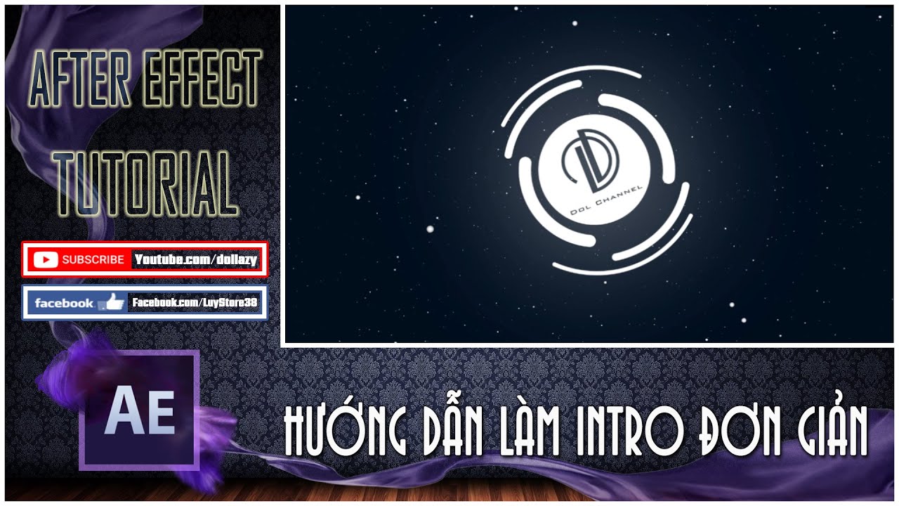 Hướng dẫn làm intro đơn giản bằng After Effect (No Plugin)