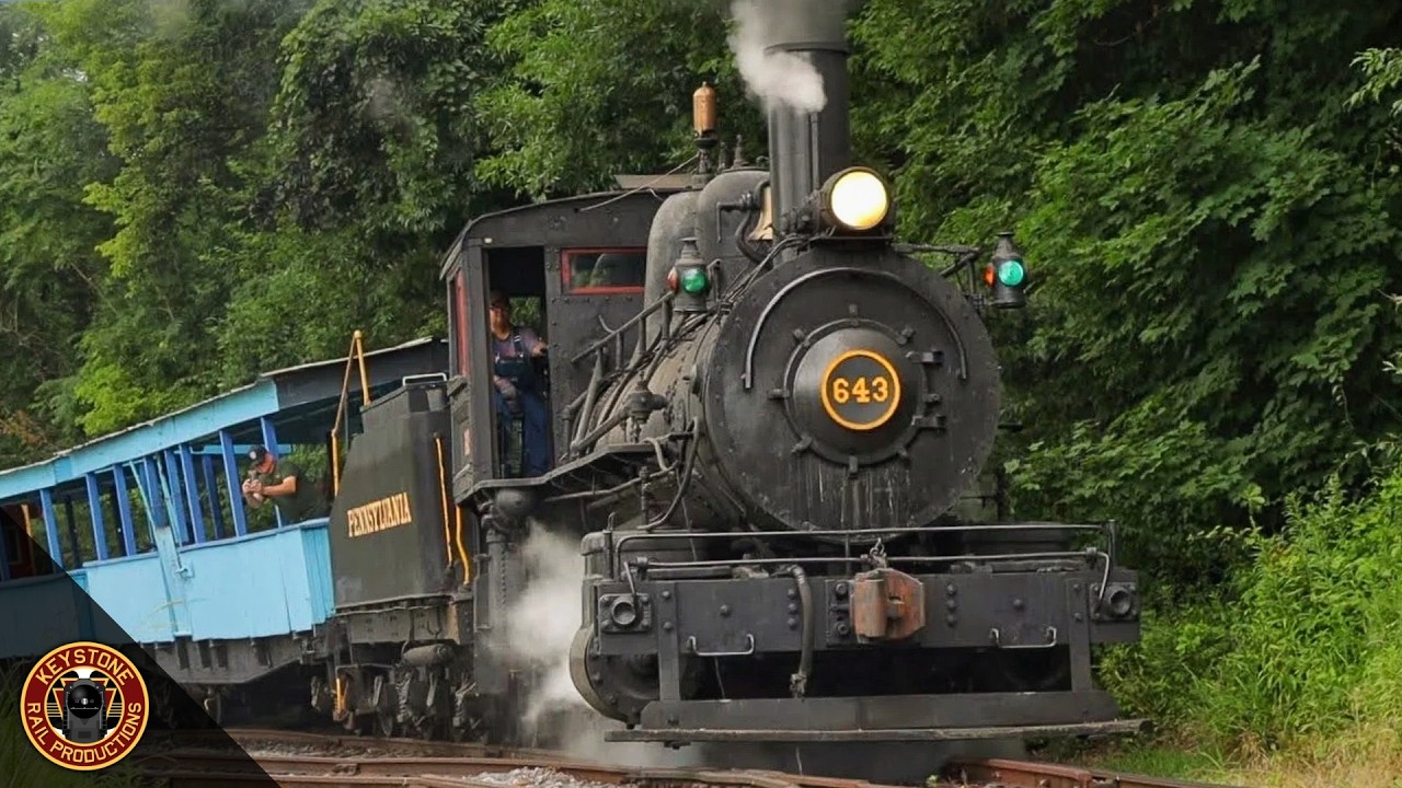 Pennsylvania Railroad 643: Summertime In The Grove (HD)