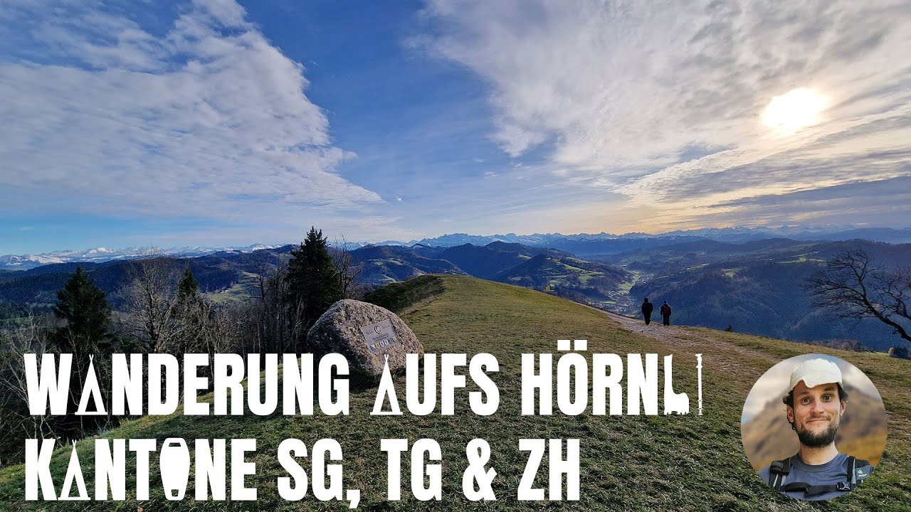 Kurze Wanderung aufs H&ouml;rnli - Aussichtspunkt Z&uuml;rich / Ostschweiz