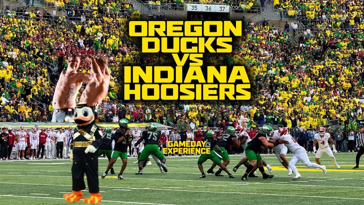 GAMEDAY EXPERIENCE - Oregon vs Indiana