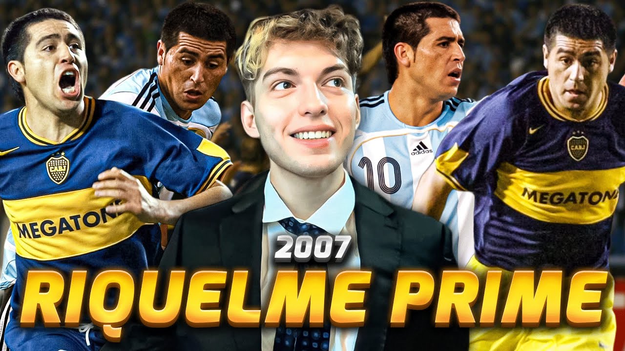 EL PRIME DE JUAN ROMAN RIQUELME (2007) - SKILLS, JUGADAS Y GOLES