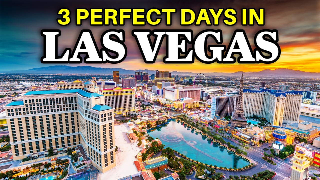 How To Spend 3 PERFECT Days in LAS VEGAS | 2026 Travel Itinerary