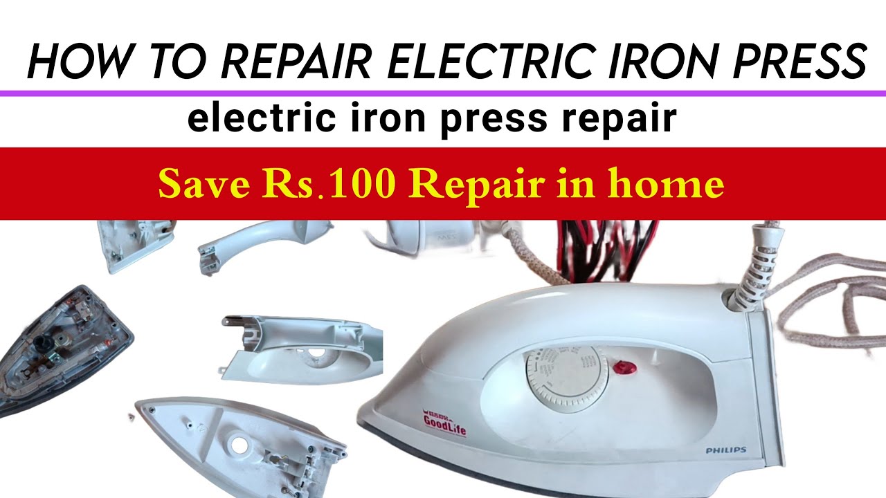 How to repair electric iron press&nbsp;| How to repair Philips iron #diy #howto #ironrepair #diyideas