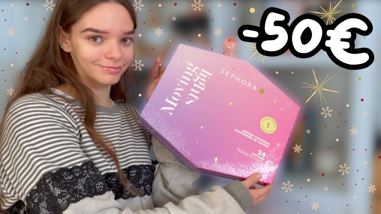OUVERTURE CALENDRIER DE L'AVENT SEPHORA!!!