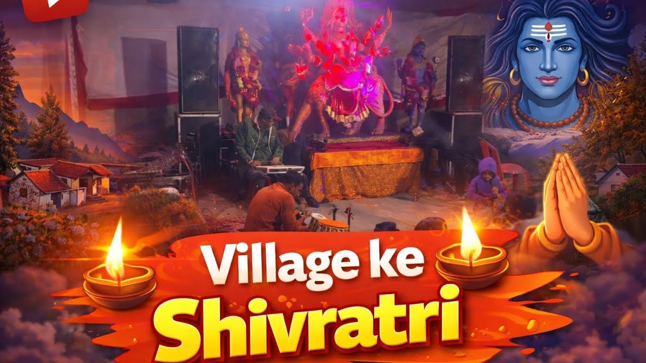 Village ke Shivratri 🙏#minivlog #sauravpandit #sauravjoshivlogs 