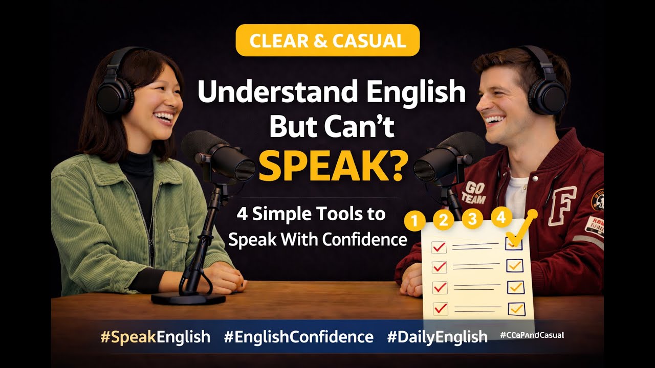 Understand English But Can’t Speak? Start Talking With Confidence Today (B1 English)