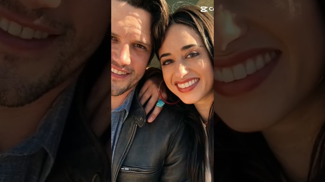 Nathan Parsons and his wife