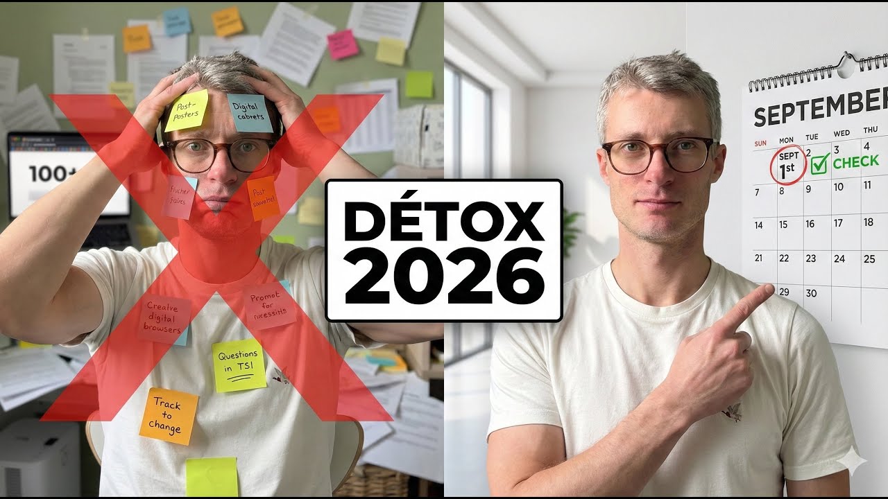 DÉTOX 2026 : Arrêtez de rêver, passez à l'action (Objectif Septembre)