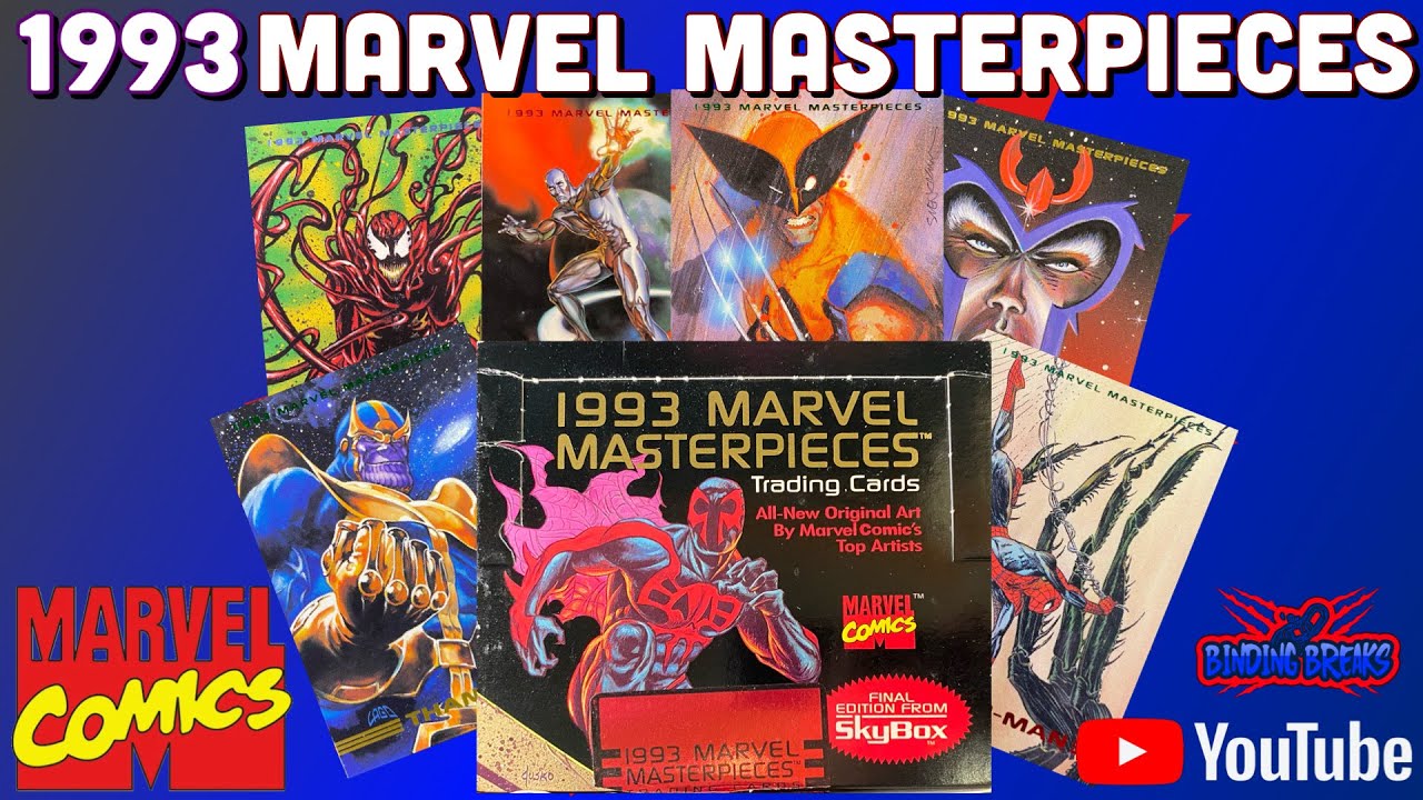 Box Break | 1993 Marvel Masterpieces Trading Cards