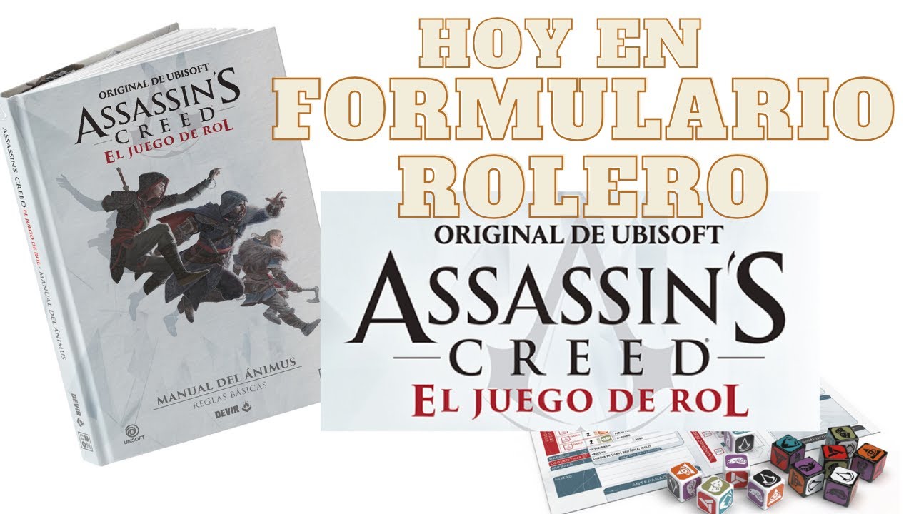 Formulario Rolero 1 - Assasin's Creed,  el juego de rol #rol #assasinscreed #videojuego