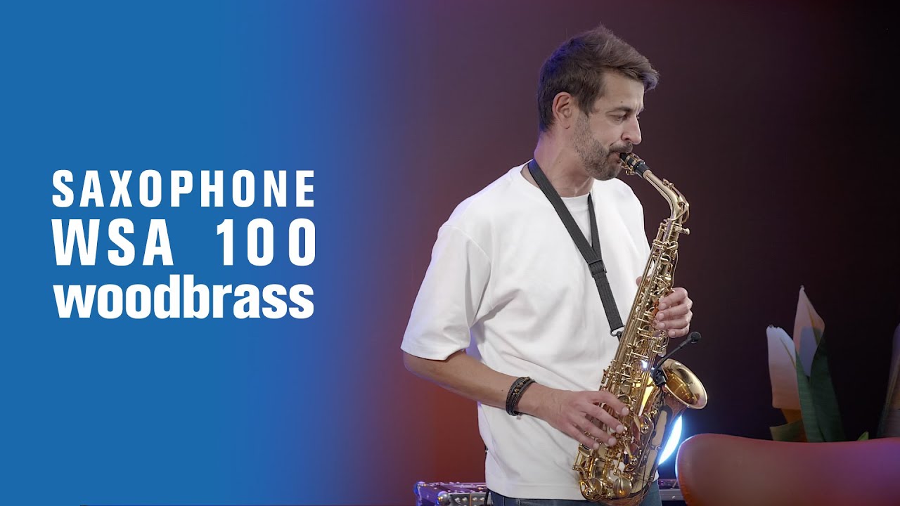 Saxophone WOODBRASS WSA100 : Le choix id&eacute;al pour bien d&eacute;buter !